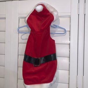 Dog Santa costume